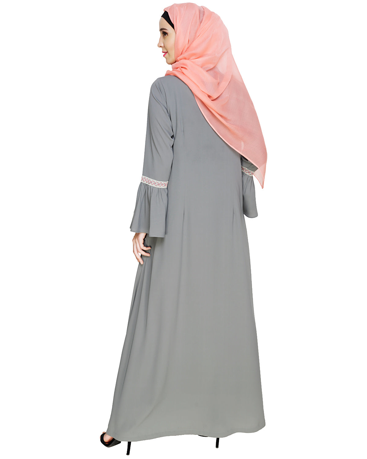 Boho Embroidered Abaya