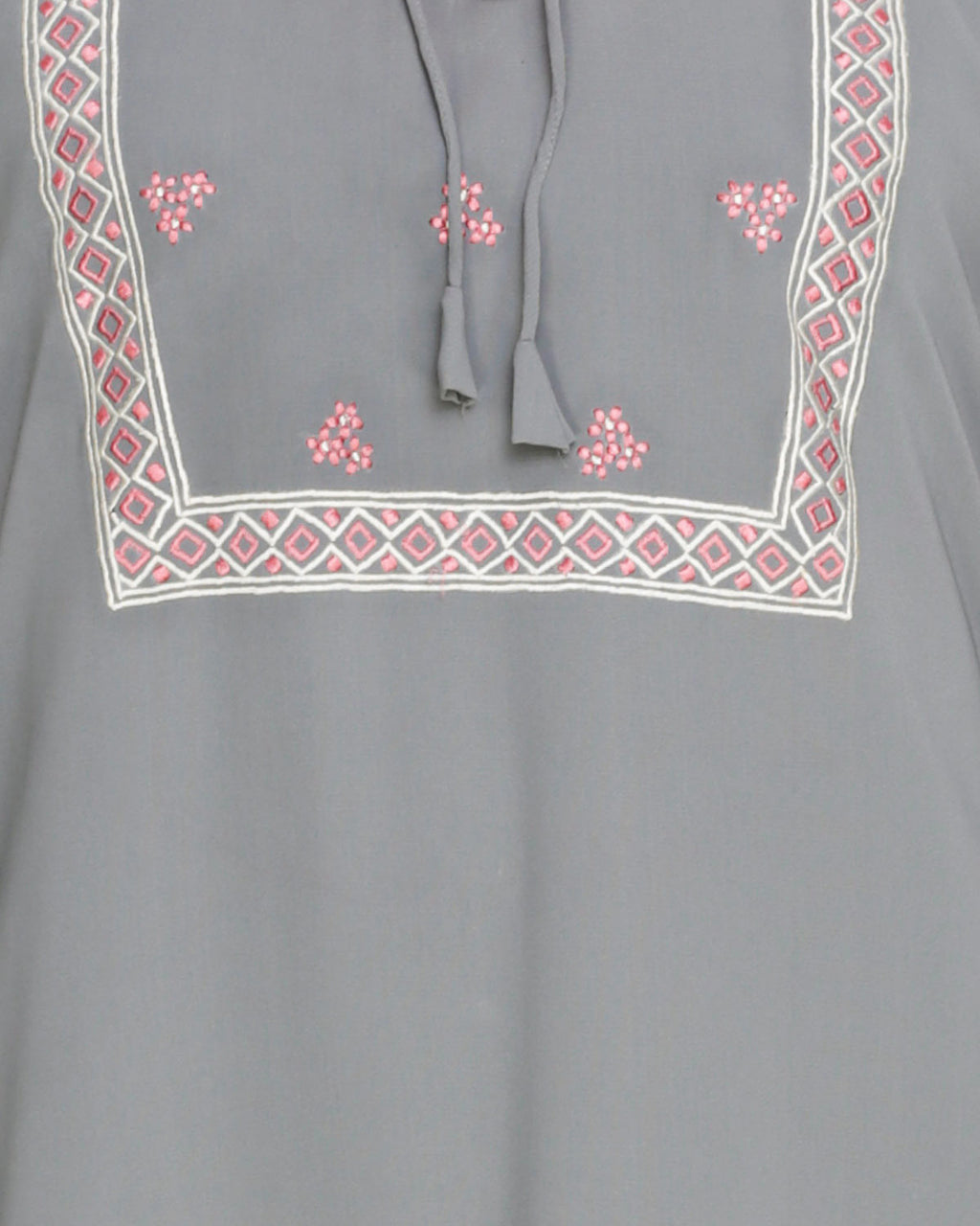 Boho Embroidered Abaya