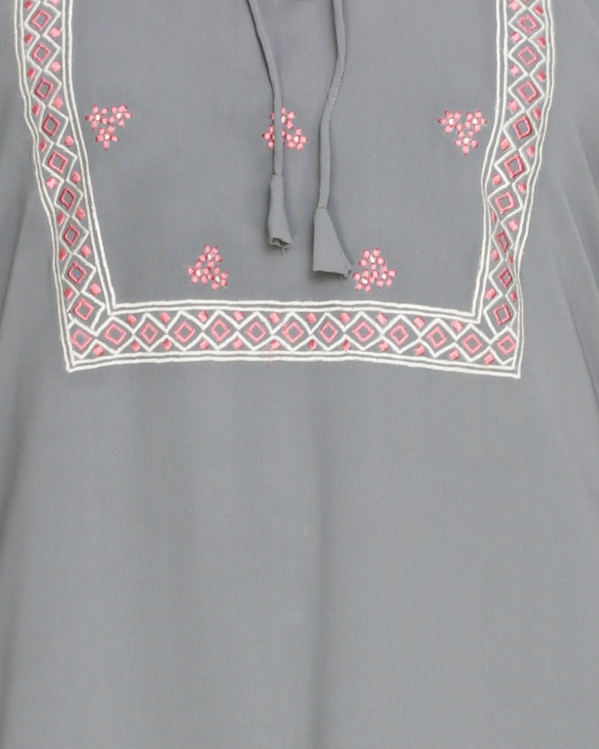 Boho Embroidered Abaya