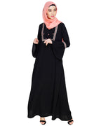 Boho Embroidered Abaya