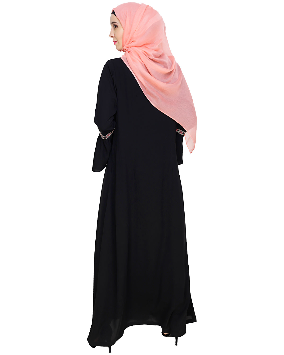 Boho Embroidered Abaya