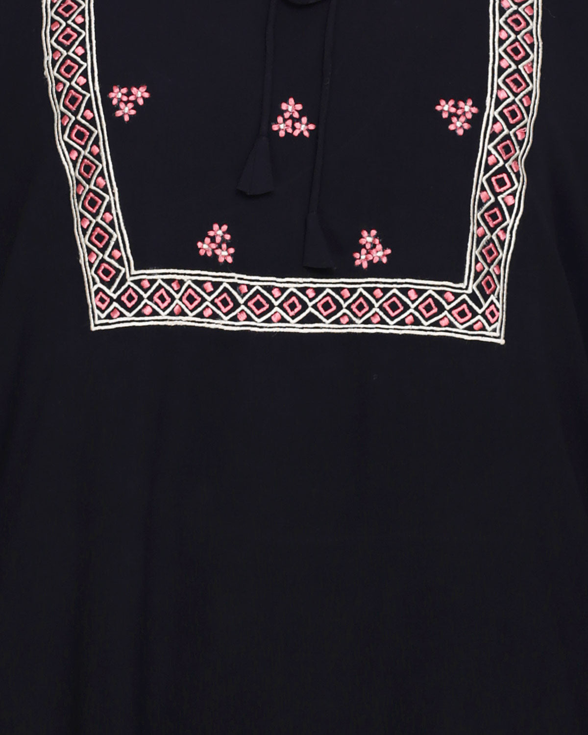 Boho Embroidered Abaya