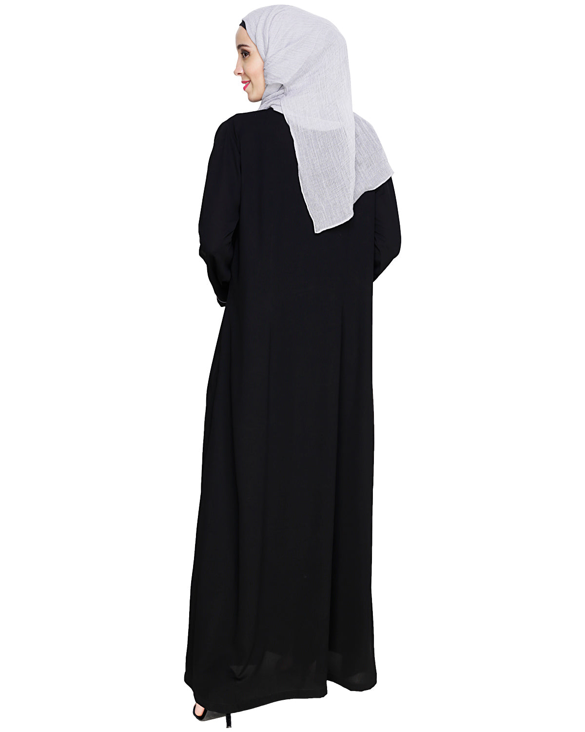 Whimsical Embroidered Dubai Style Abaya