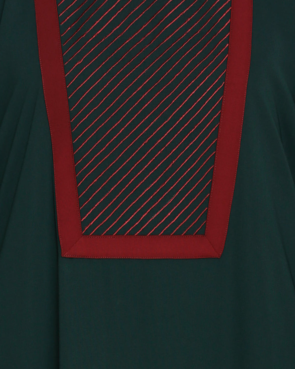 Embroidered Yoke Dubai Style Abaya