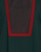 Embroidered Yoke Dubai Style Abaya