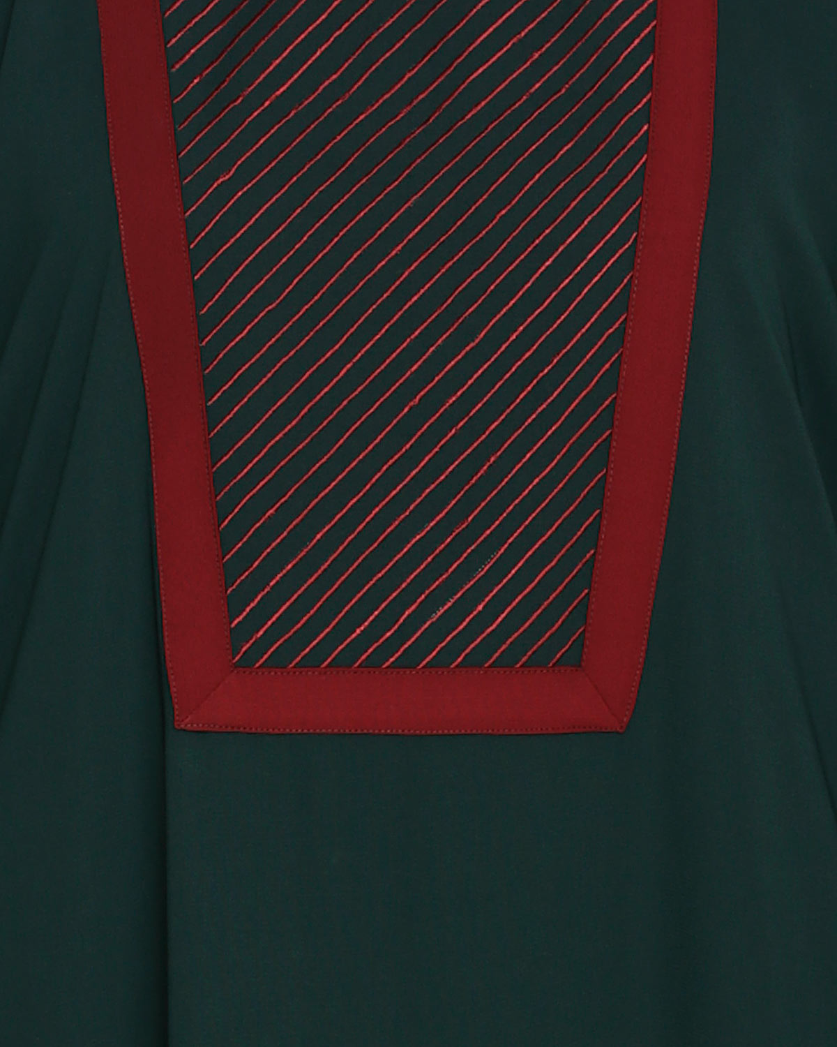 Embroidered Yoke Dubai Style Abaya