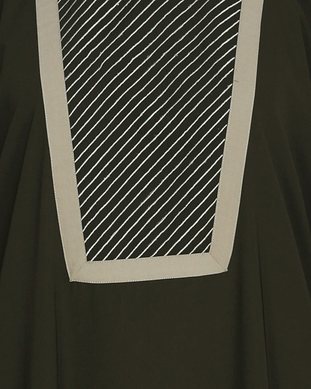 Embroidered Yoke Dubai Style Abaya