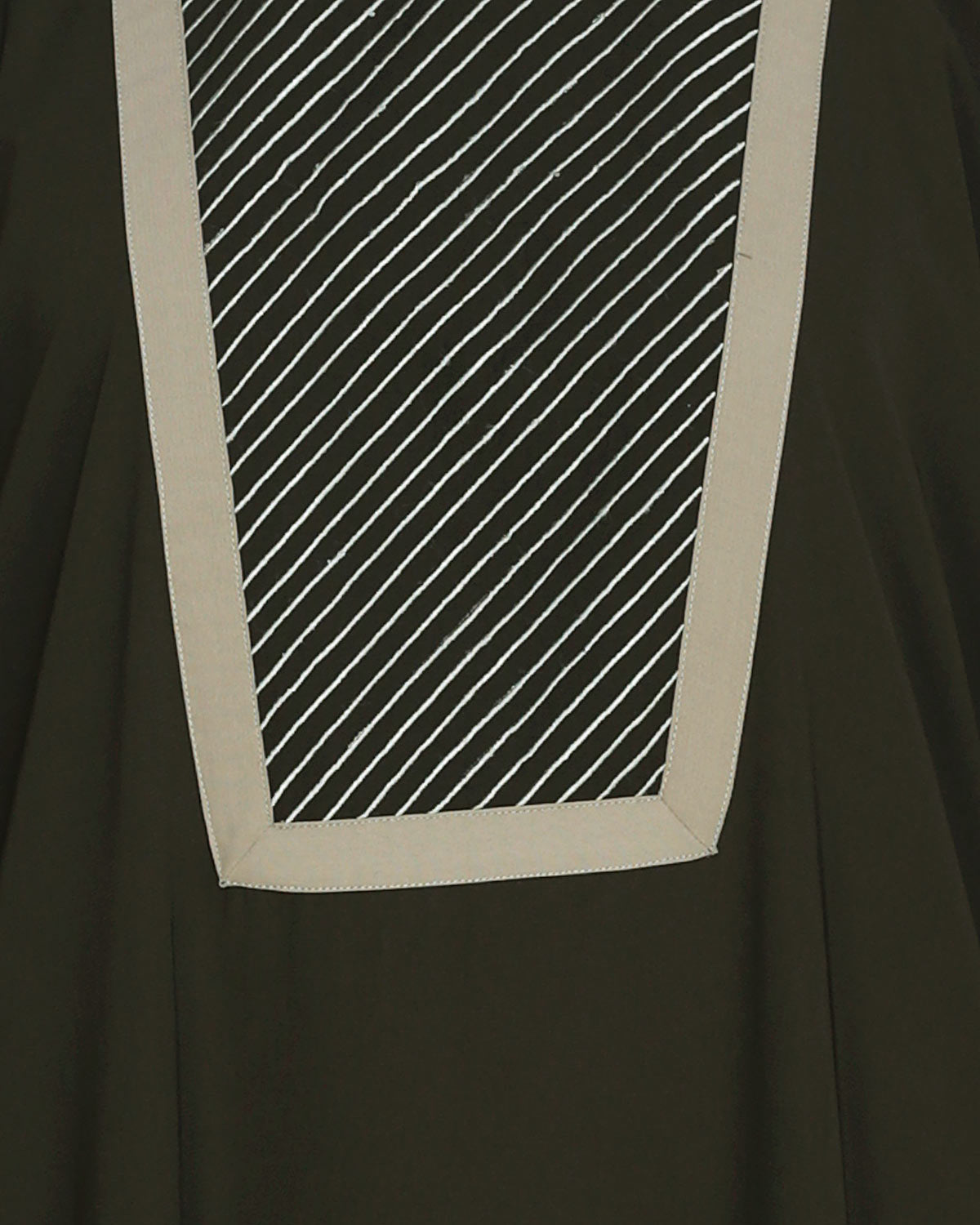 Embroidered Yoke Dubai Style Abaya