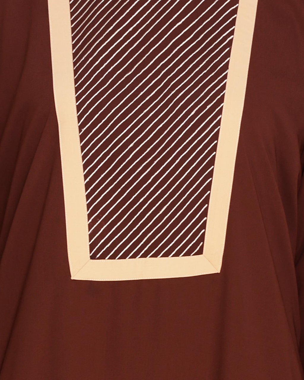 Embroidered Yoke Dubai Style Abaya