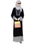 Embroidered Yoke Dubai Style Abaya