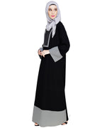 Embroidered Yoke Dubai Style Abaya
