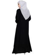 Embroidered Yoke Dubai Style Abaya