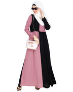 Colour Blocked Abaya