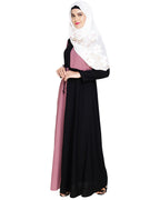 Colour Blocked Abaya