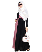 Colour Blocked Abaya