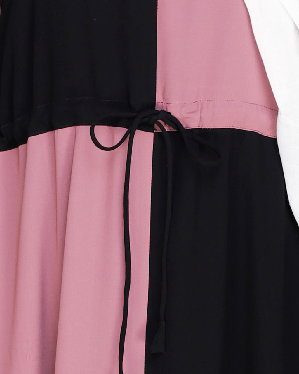 Colour Blocked Abaya
