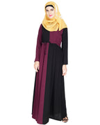 Colour Blocked Abaya