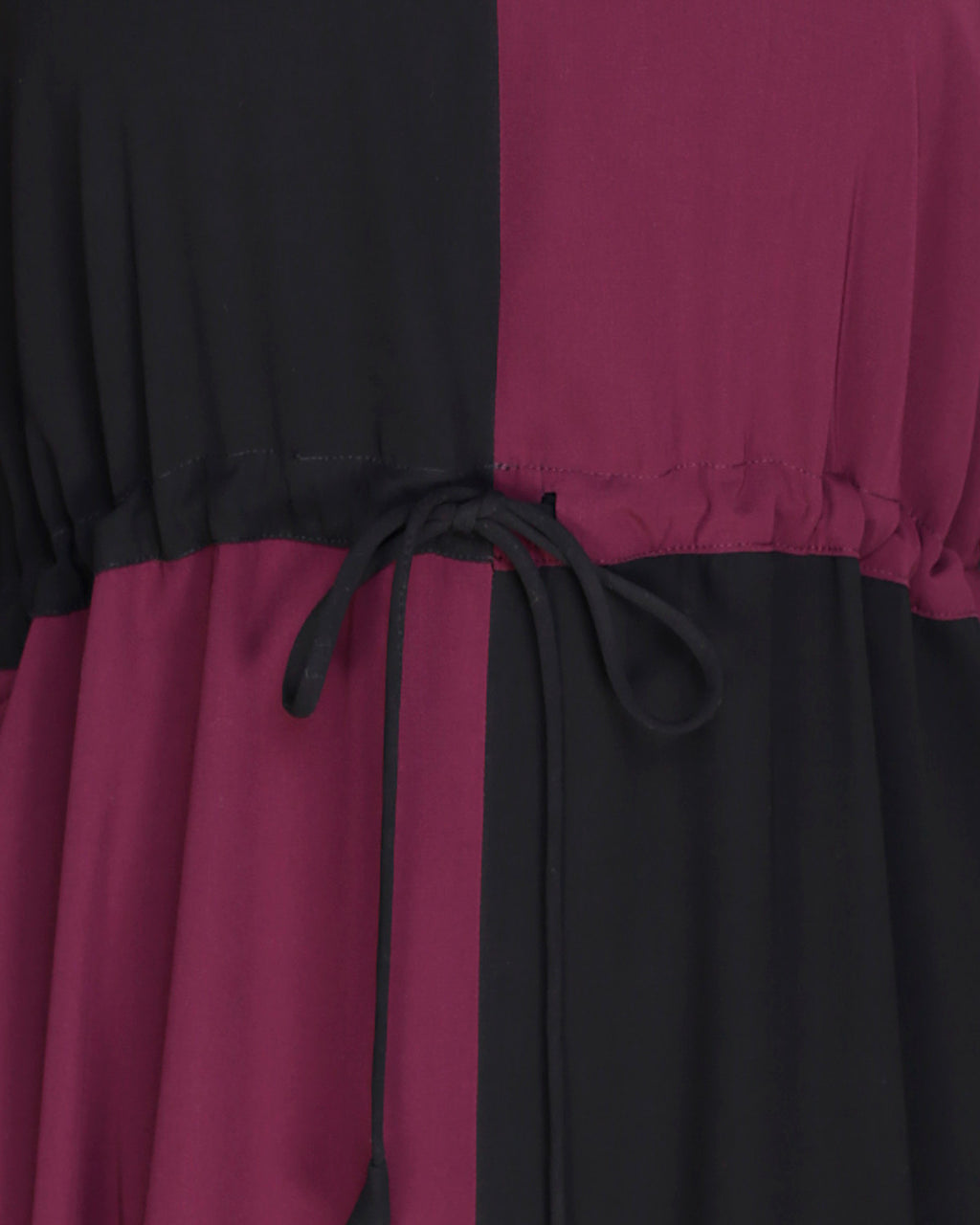 Colour Blocked Abaya