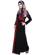 Colour Blocked Abaya