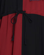Colour Blocked Abaya