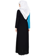 Colour Blocked Abaya