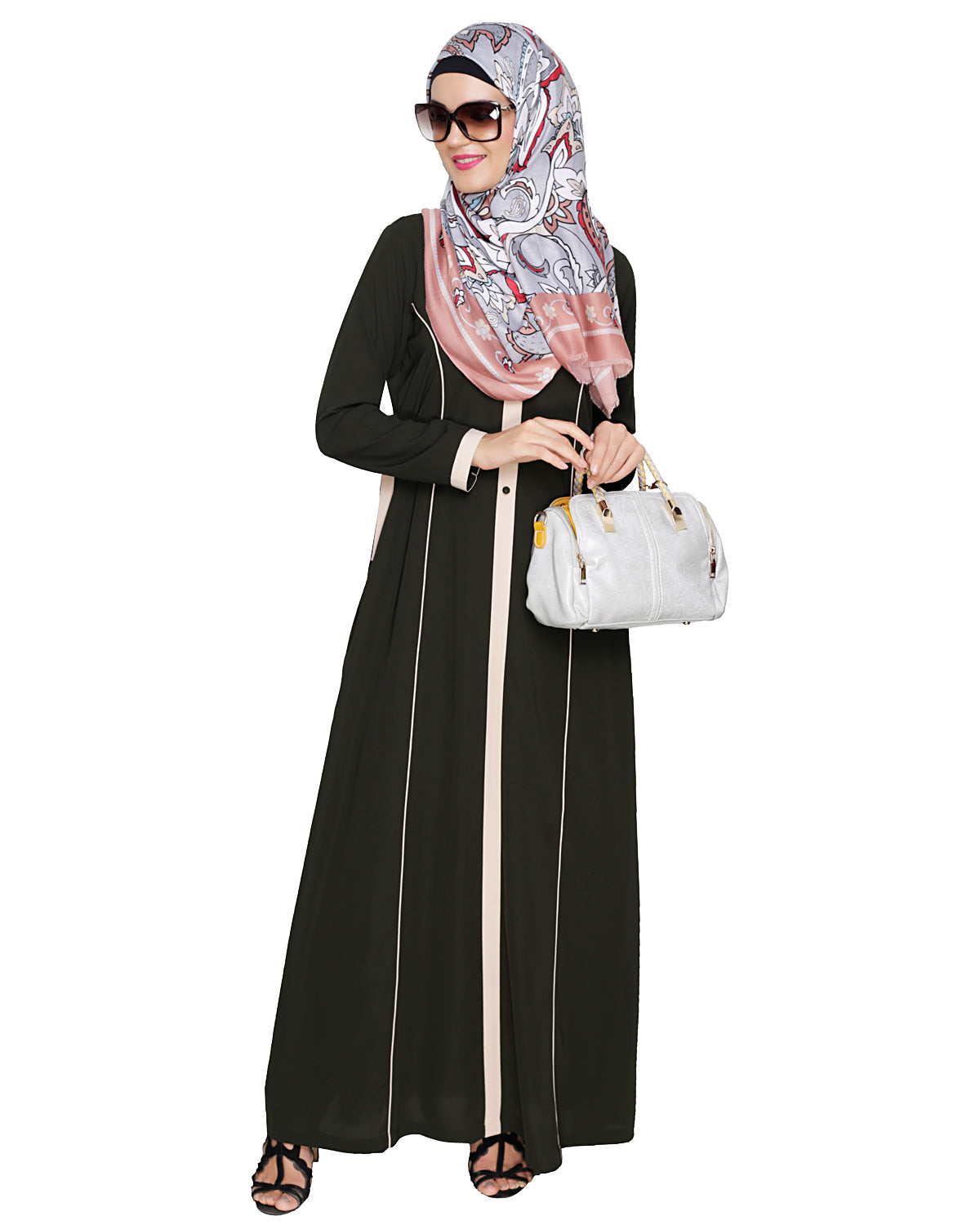 Stylish Panelled Abaya
