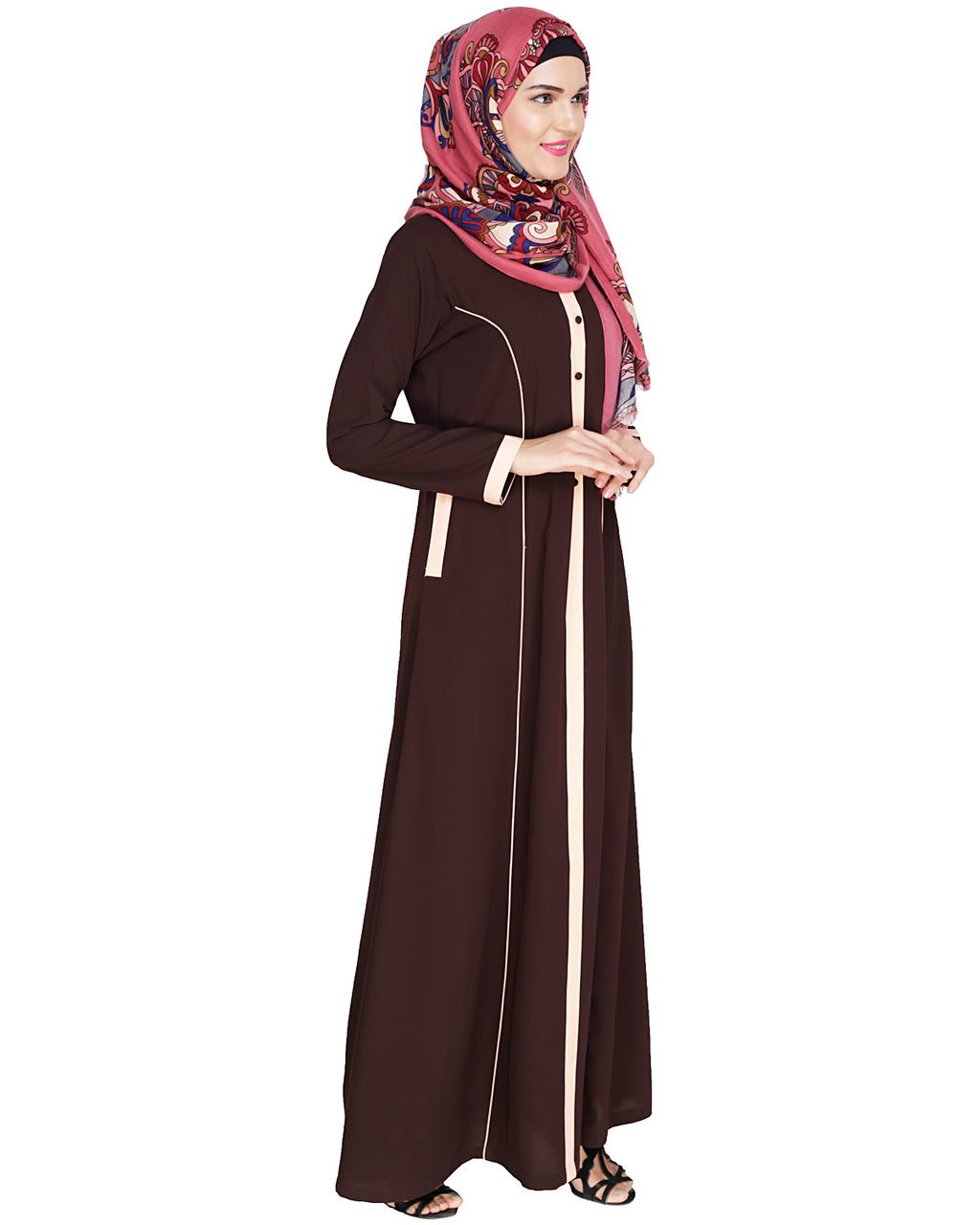 Stylish Panelled Abaya
