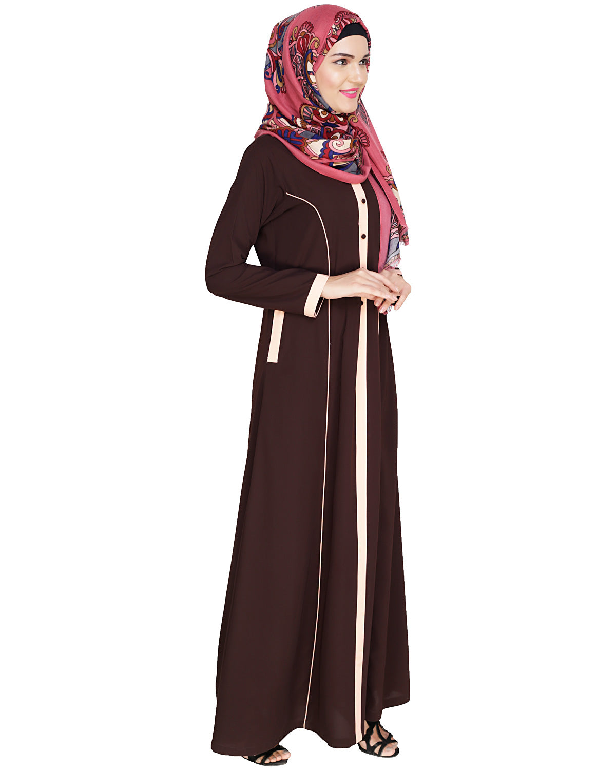 Stylish Panelled Abaya