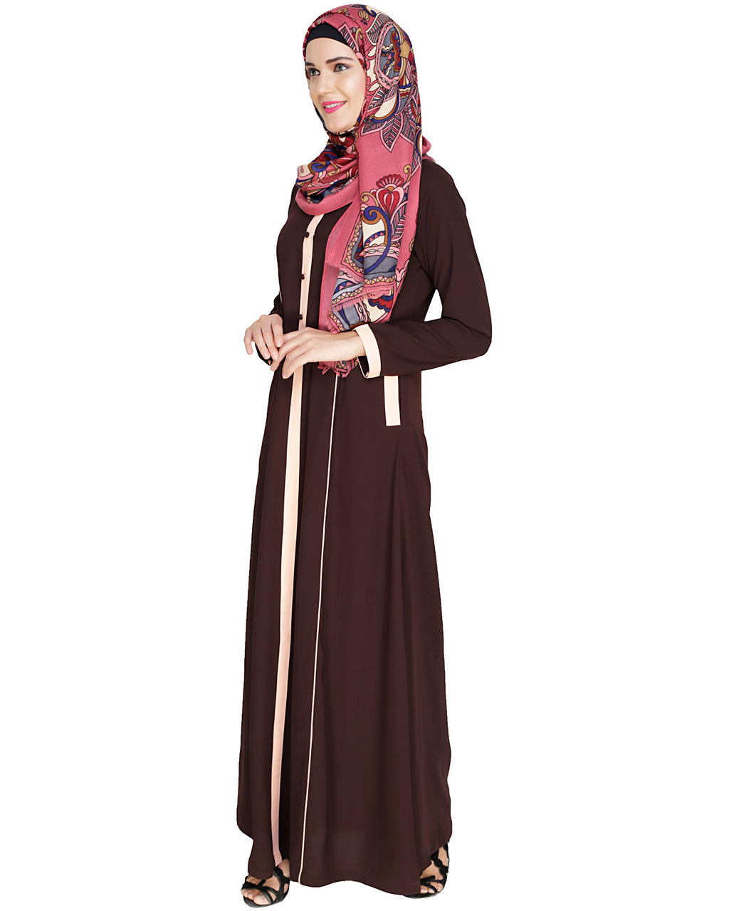 Stylish Panelled Abaya