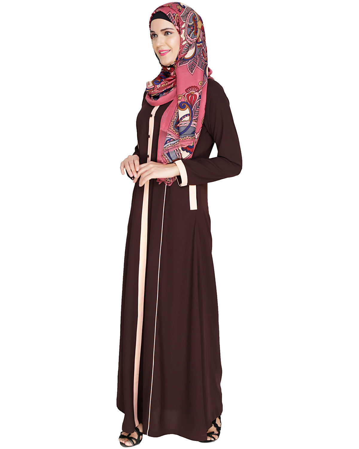 Stylish Panelled Abaya