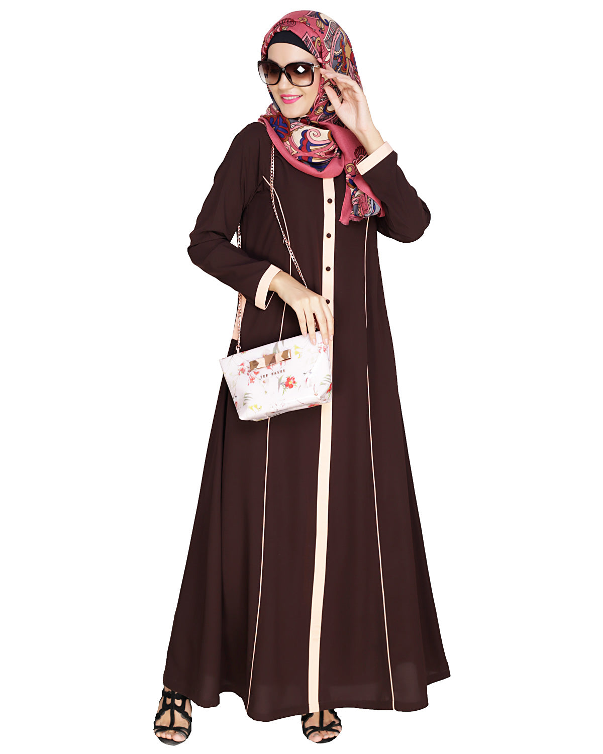 Stylish Panelled Abaya