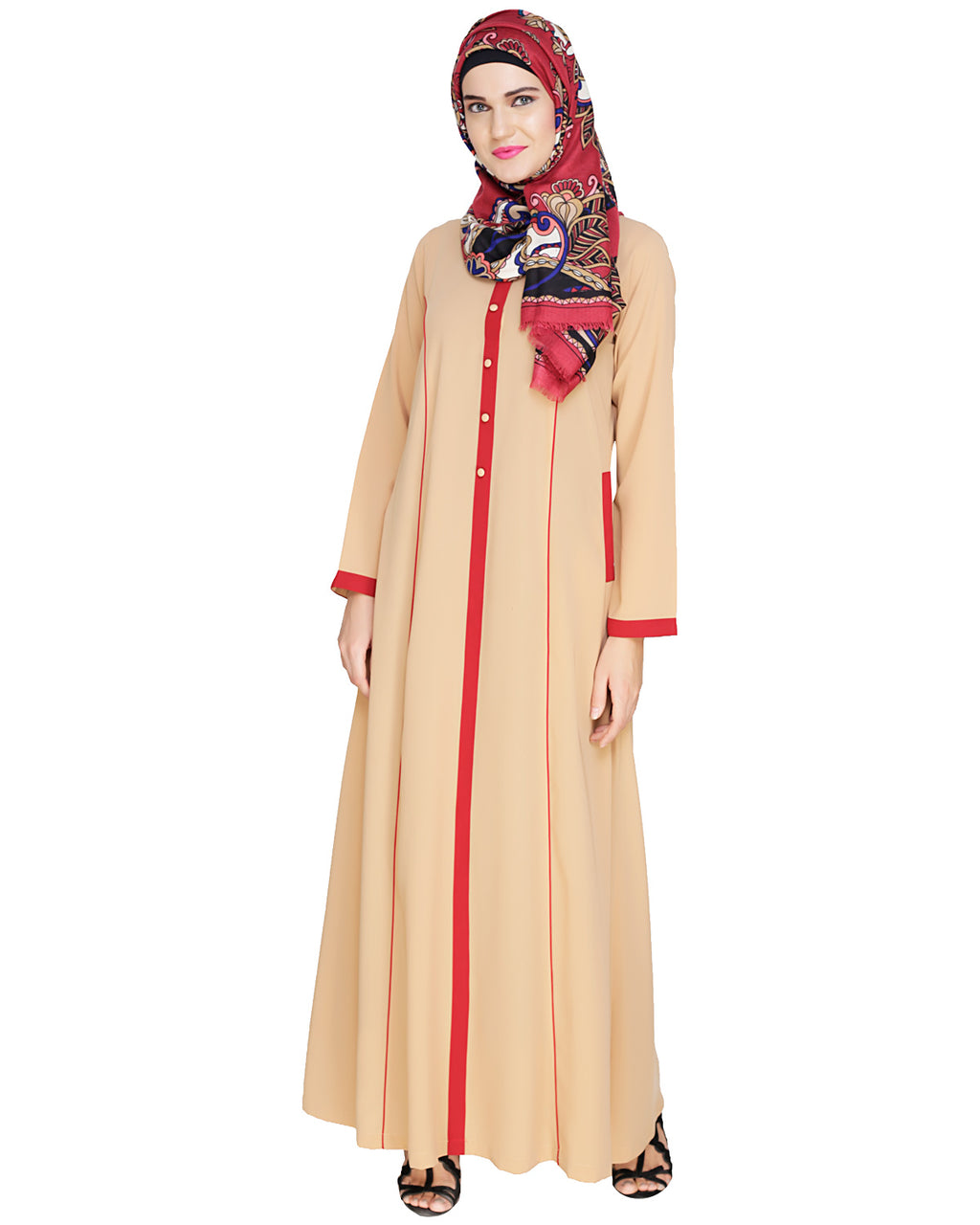 Stylish Panelled Abaya
