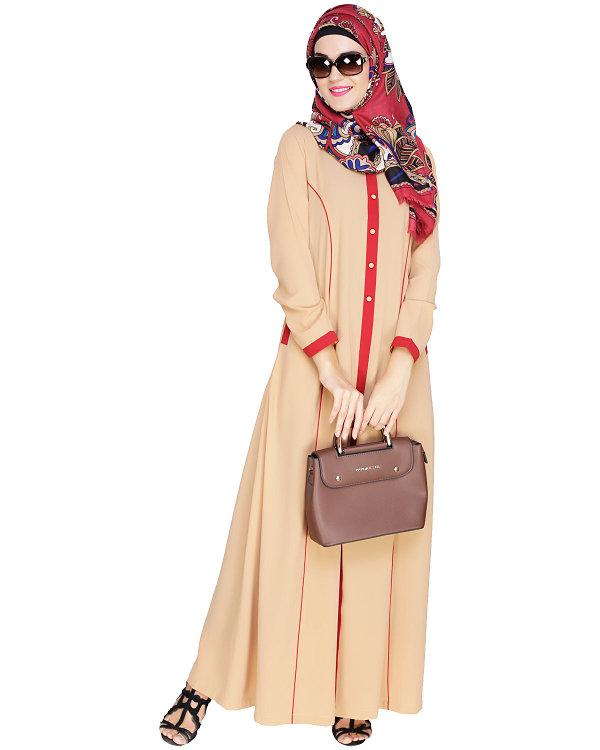 Stylish Panelled Abaya