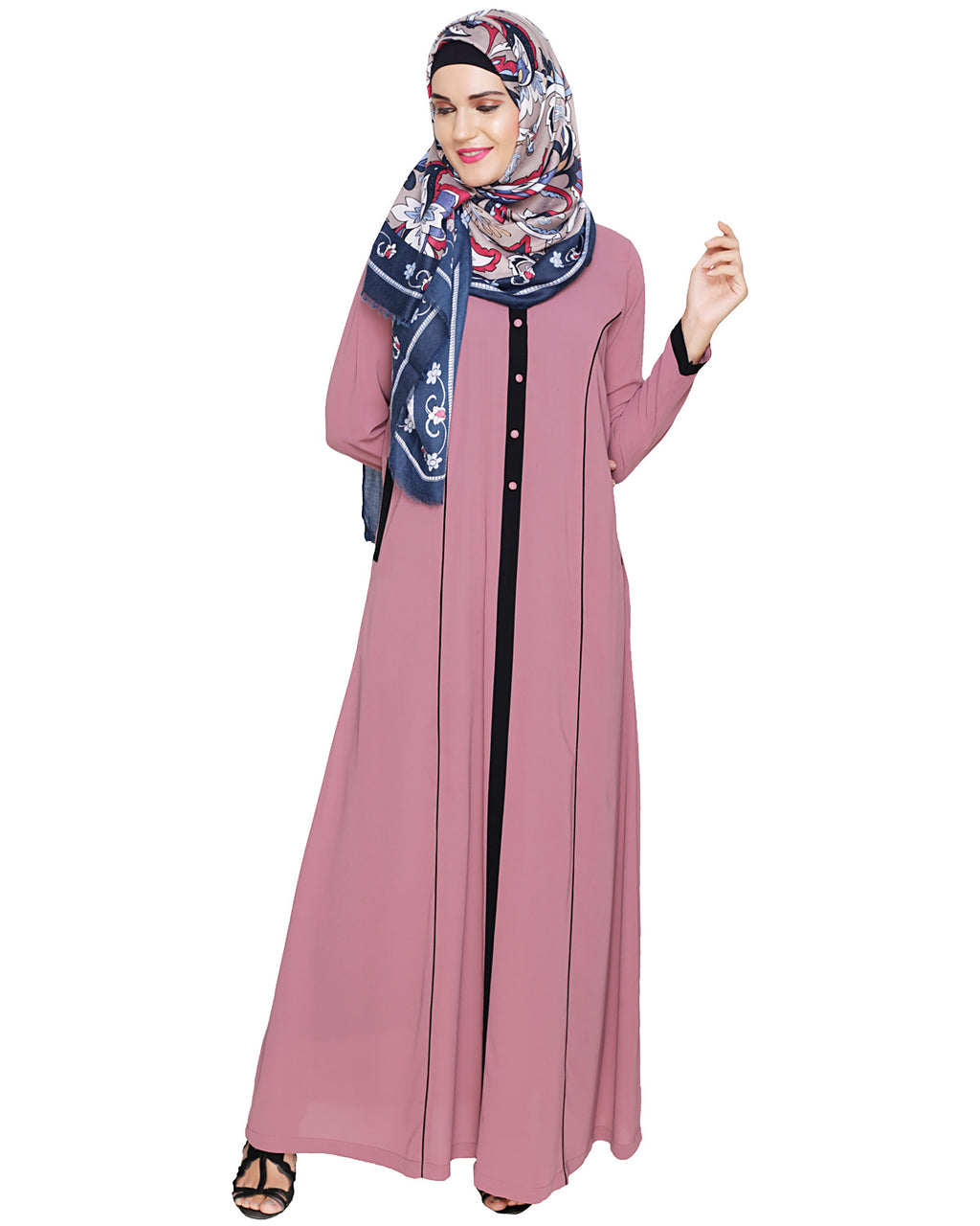 Stylish Panelled Abaya