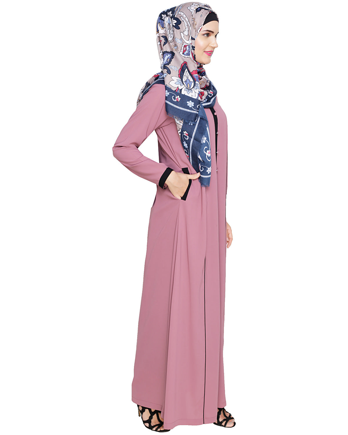 Stylish Panelled Abaya