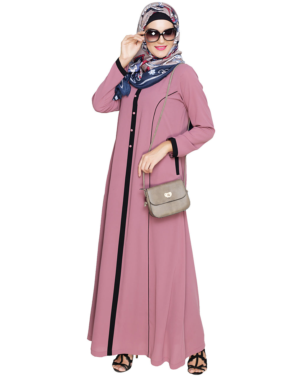 Stylish Panelled Abaya