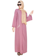 Elegant Embroidered Abaya