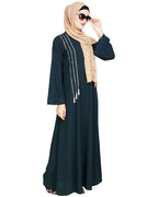 Elegant Embroidered Abaya