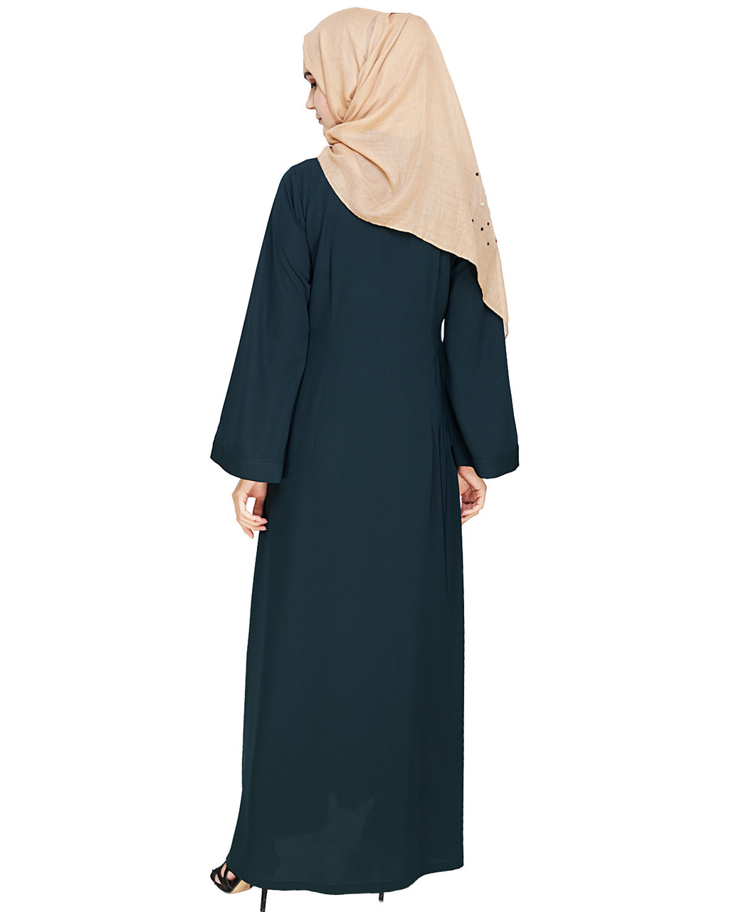 Elegant Embroidered Abaya