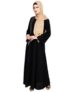 Elegant Embroidered Abaya