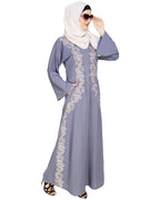 Astonishing Embroidered Dubai Style Abaya