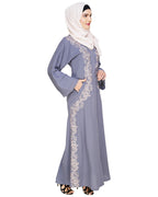 Astonishing Embroidered Dubai Style Abaya