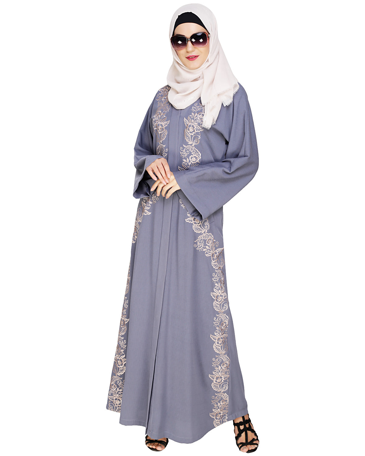 Astonishing Embroidered Dubai Style Abaya