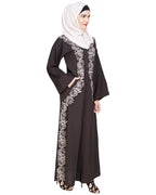 Astonishing Embroidered Dubai Style Abaya
