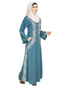 Astonishing Embroidered Dubai Style Abaya