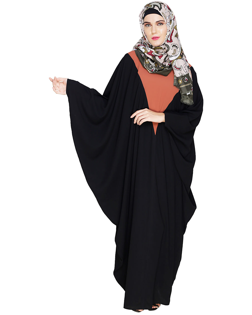 Colour Blocked Kaftan