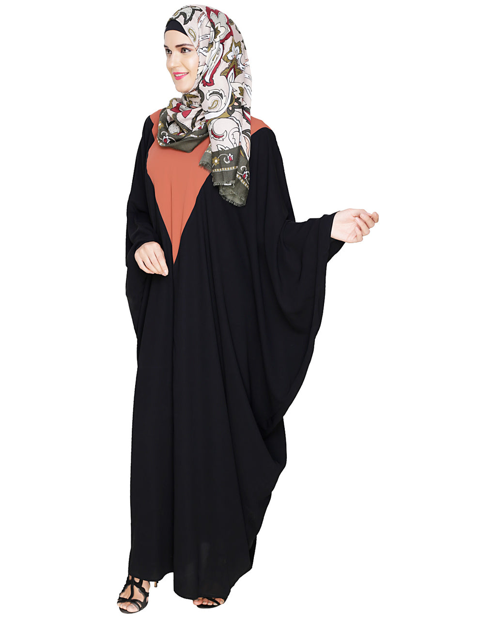 Colour Blocked Kaftan