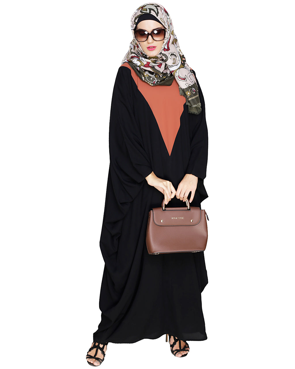 Colour Blocked Kaftan