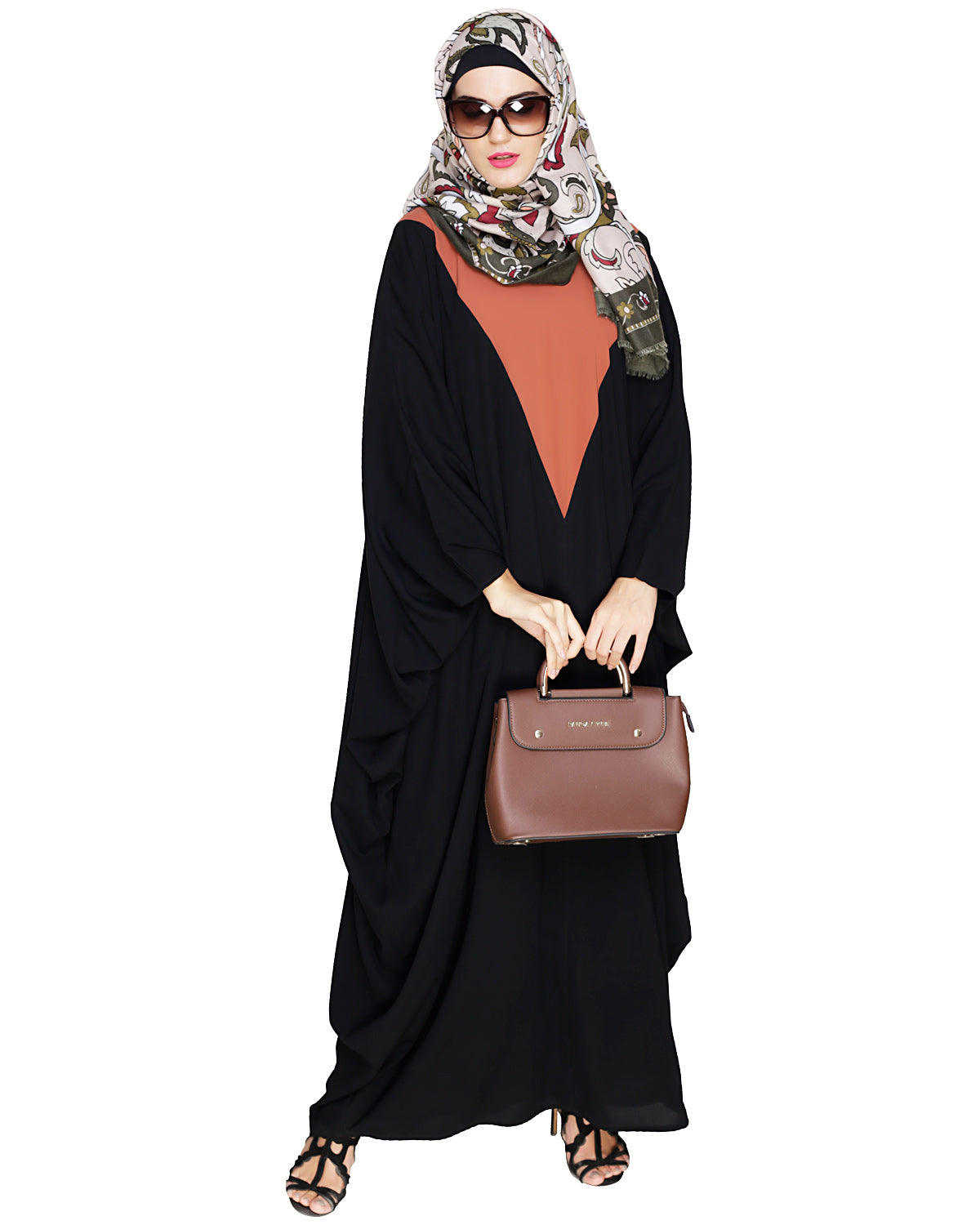 Colour Blocked Kaftan