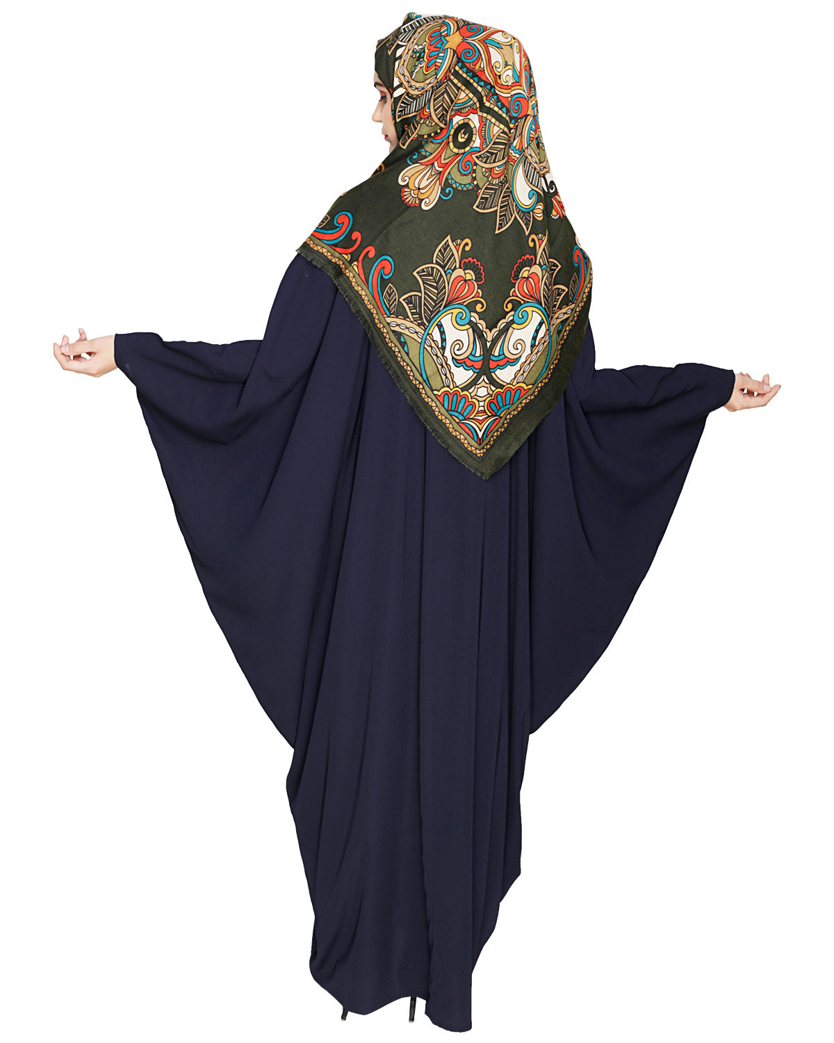 Colour Blocked Kaftan